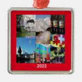 Bilder des Schweizer Ornaments Ornament Aus Metall (Vorne)