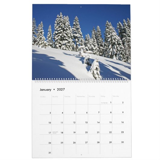 Bilder des Westens Kalender (Jan 2027)