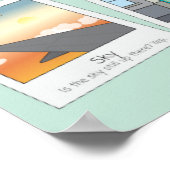 Bilder, die wir nicht vor dem Poster digitaler Kam (Ecke)