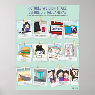 Bilder, die wir nicht vor dem Poster digitaler Kam