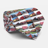 Bilder eines vorbeifahrenden Zuges Krawatte (Gerollt)