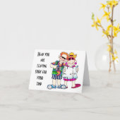 BILDER HABEN GROSSEN URLAUB KARTE (Gelbe Blume)