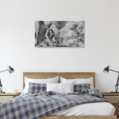 Bilder im Feuer! Leinwanddruck (Insitu (Schlafzimmer))