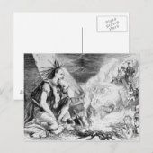 Bilder im Feuer Postkarte (Vorne/Hinten)