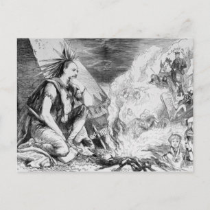 Bilder im Feuer Postkarte
