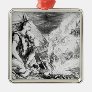 Bilder im Fire Silbernes Ornament