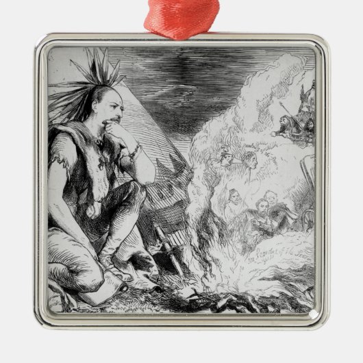 Bilder im Fire Silbernes Ornament (Vorne)