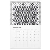 Bilder im Schwarzweißkalender Kalender (Feb 2026)