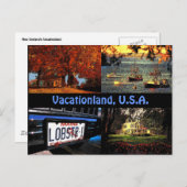 Bilder Maine Postcard - Maßgeschneiderte Bilder Postkarte (Vorne/Hinten)