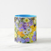 bilder mit Blumen Tasse (Zentrum)