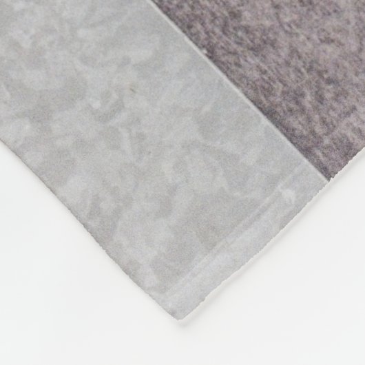 Bilder mit braunem und grauem Buchstaben B Fleecedecke (Ecke)