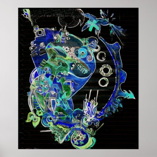 Bilder mit tausend Worten Poster (Vorne)