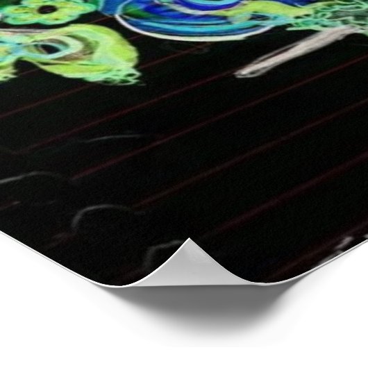 Bilder mit tausend Worten Poster (Ecke)