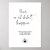 Bilder oder es ist nicht passiert, dass eine Camer Poster (Vorne)