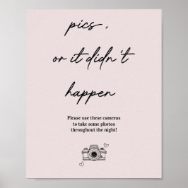 Bilder oder es ist nicht passiert, dass eine Camer Poster