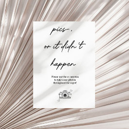 Bilder oder es ist nicht passiert, dass eine Camer Poster