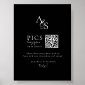 Bilder passieren! Foto, QR-Code, Hochzeit Poster (Vorne)