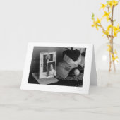 Bilder u. Mementos, Plattenspieler-Spitze, Karte (Gelbe Blume)