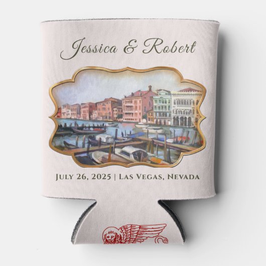 Bilder vom Canale Grande, Venedig, Italien Hochzei Dosenkühler (Vorderseite)