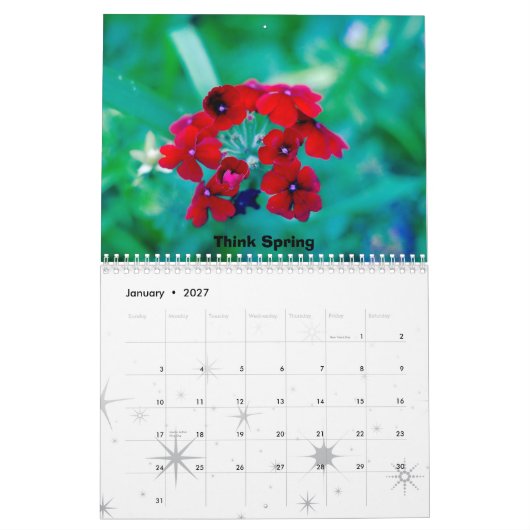 Bilder von Amerika Kalender (Jan 2027)