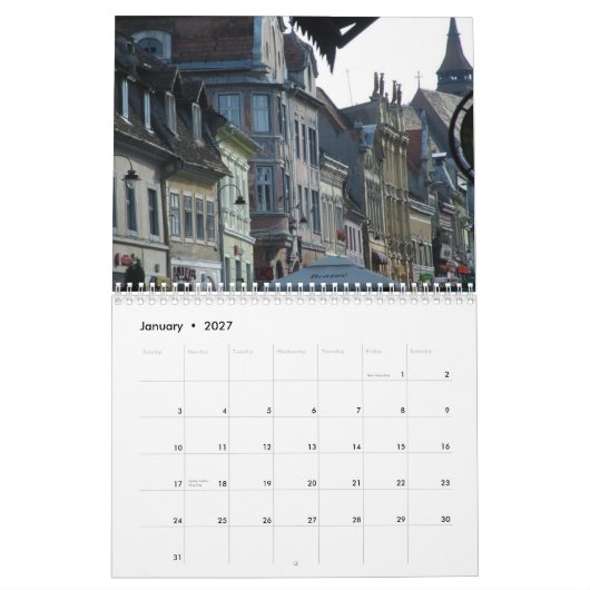 Bilder von Brasov 2012 Kalender (Jan 2027)
