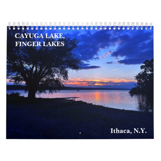 BILDER VON CAYUGA LAKE, FINGER LAKES Kalender (Titelbild)