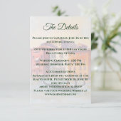 Bilder von der Hochzeit in Venedig, Italien Begleitkarte (Stehend Vorderseite)