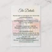 Bilder von der Hochzeit in Venedig, Italien Begleitkarte (Vorderseite)