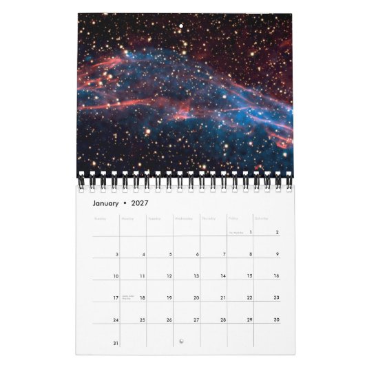 Bilder von der NASA Kalender (Jan 2027)