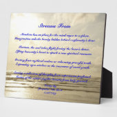 Bilder von der Poesie Plaque Fotoplatte (Seite)