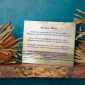 Bilder von der Poesie Plaque Fotoplatte (Seite)