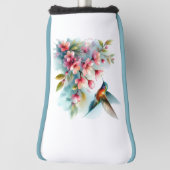 Bilder von Floral/Frühjahr-Kolibris Golf Headcover (Rotieren 90)