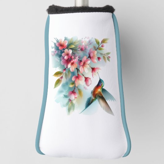 Bilder von Floral/Frühjahr-Kolibris Golf Headcover (Rotieren 90)