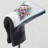 Bilder von Floral/Frühjahr-Kolibris Golf Headcover (3/4 Vorderseite)