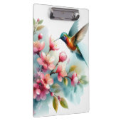 Bilder von Floral/Frühjahr-Kolibris Klemmbrett (Rechts)