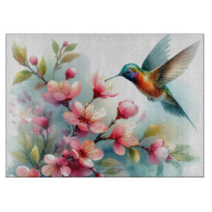 Bilder von Floral/Frühjahr-Kolibris Schneidebrett