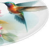 Bilder von Floral/Frühjahr-Kolibris Schneidebrett (Ecke)