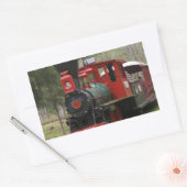 Bilder von Lokomotivzügen Rechteckiger Aufkleber (Umschlag)