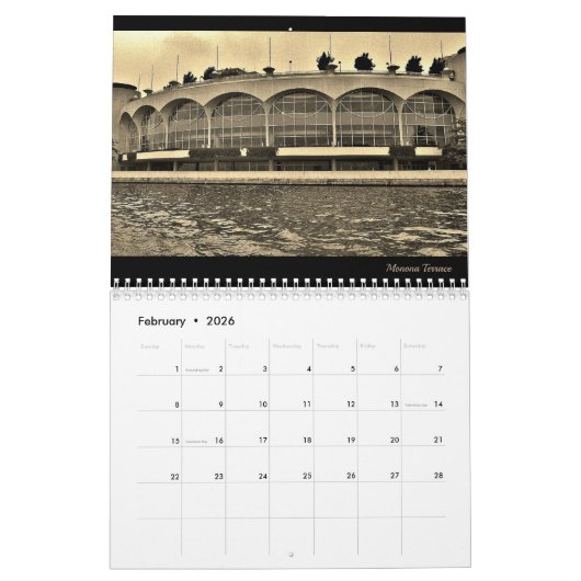 Bilder von Madison, Wisconsin Kalender (Feb 2026)