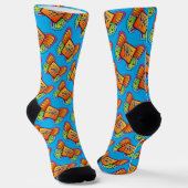 Bilder von Sasha-Schmetterling-Logo Muster Crew So Socken (Gewinkelt)