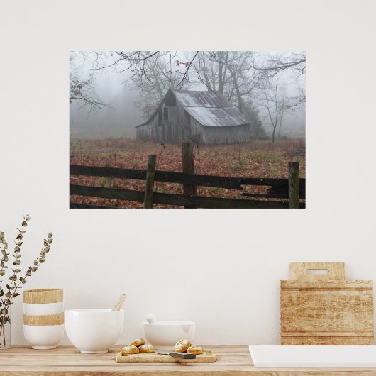 Bilder von Scheunen Poster (Küche)