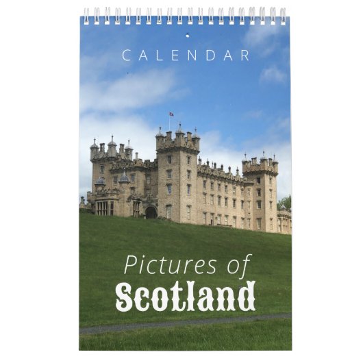Bilder von Schottland in einem Kalender (Titelbild)