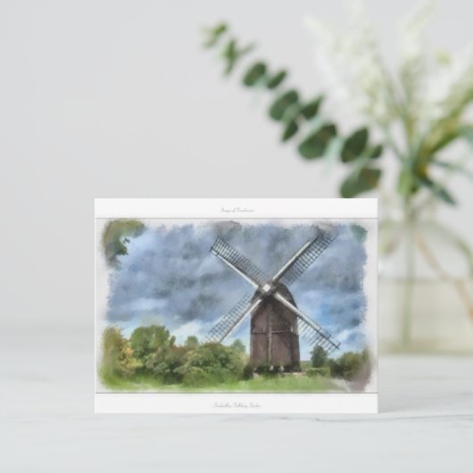 Bilder von Skandinavien - Sandmöllan, Schweden Postkarte (Stehend Vorderseite)