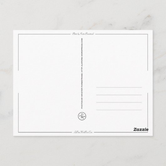 Bilder von Skandinavien - Sandmöllan, Schweden Postkarte (Rückseite)