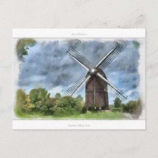 Bilder von Skandinavien - Sandmöllan, Schweden Postkarte (Vorderseite)