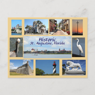 Bilder von St. Augustine, Florida Postkarte