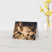 Bilder von Weiblichkeit - Fortnam Muse Karte (Gelbe Blume)