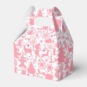 Bilder von Weihnachten in Rosa Geschenkschachtel