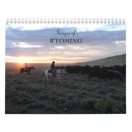 Bilder von Wyoming 2019 Kalender (Titelbild)