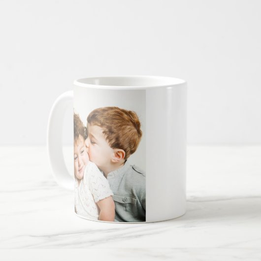 Bilderbuch Enkelkinder Fototasse Kaffeetasse (Vorderseite Links)